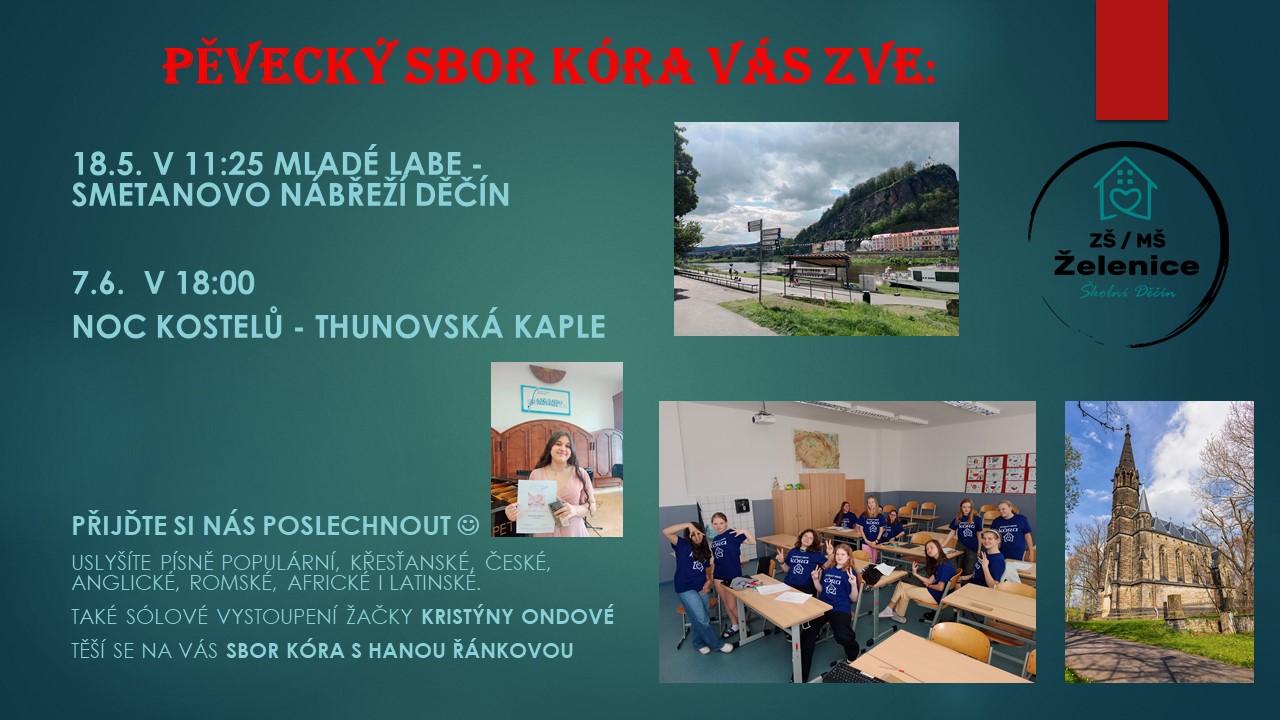 Vystoupení školního sboru Kóra