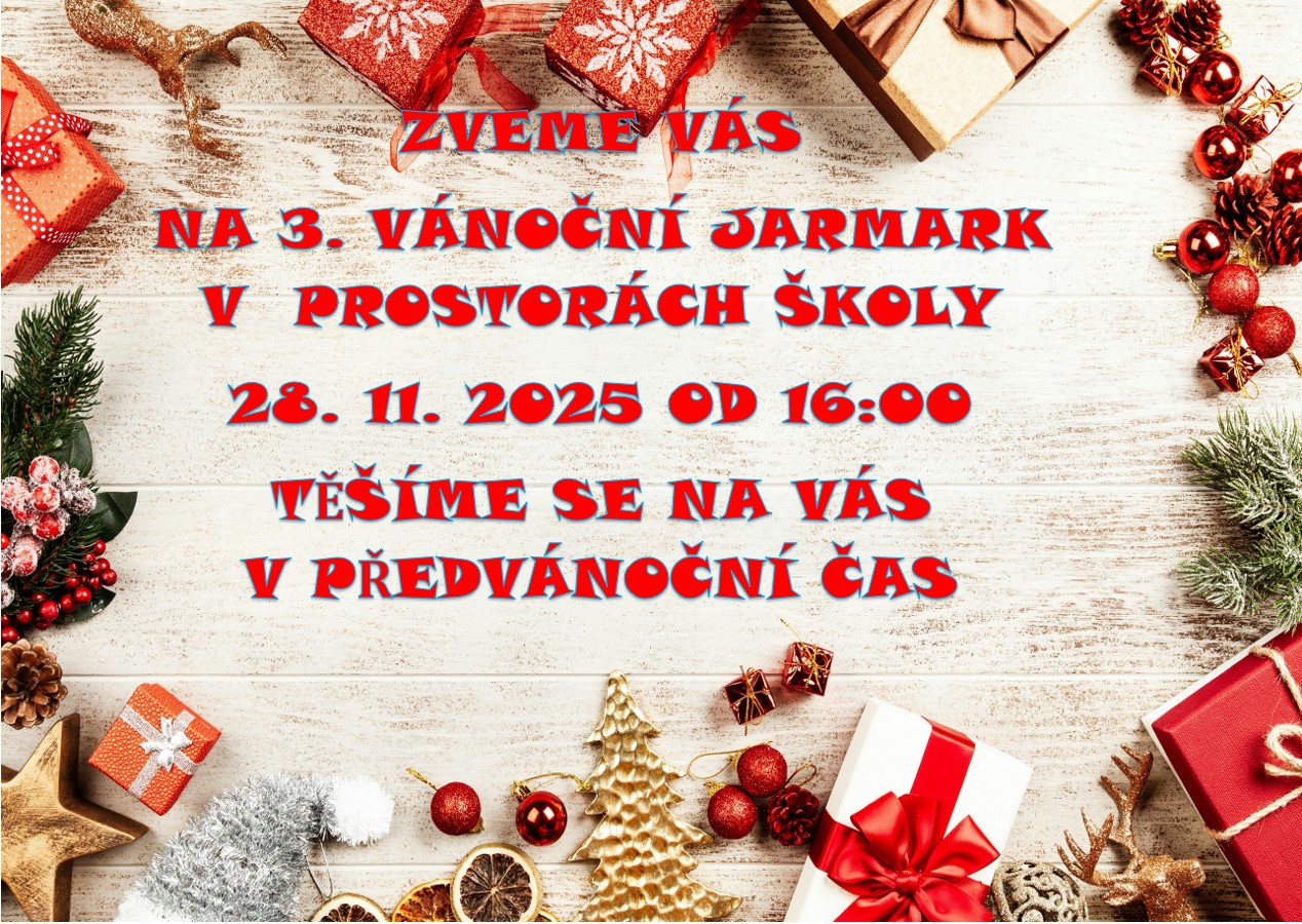 Pozvánka na  jarmark - 28. 11. 2025
